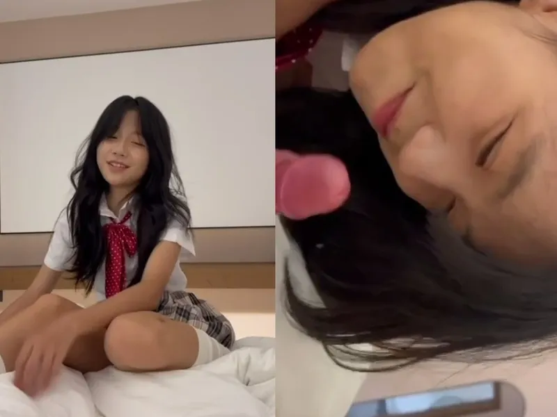 Em loli dễ thương liếm củ khoải biến em thành con đào nứng lồn p1